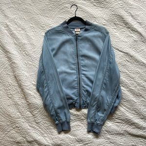 Chambray Bomber jacket